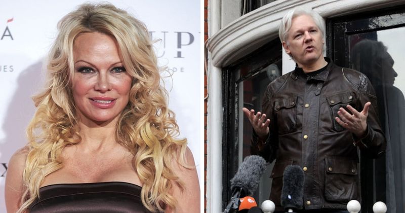 Pamela Anderson, who was linked to Julian Assange, goes on furious rant after his arrest, says UK is 'America’s b*tch'
