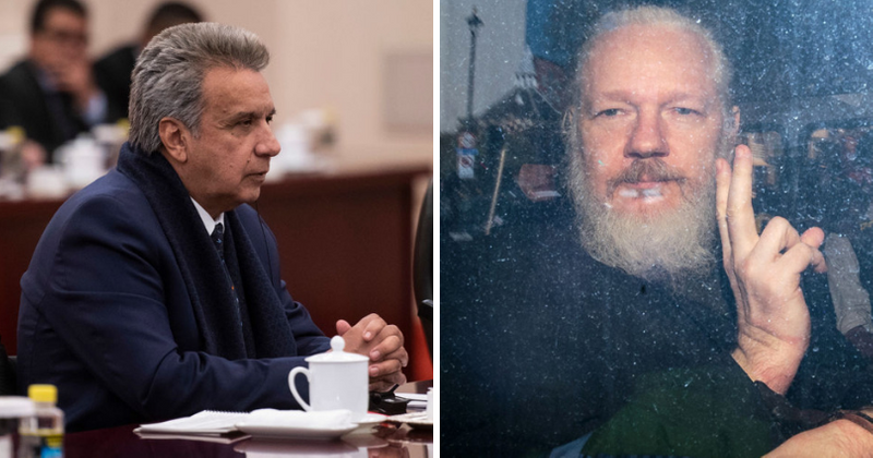 Julian Assange was rude, unhygienic and threatened Ecuador's president before his asylum was withdrawn