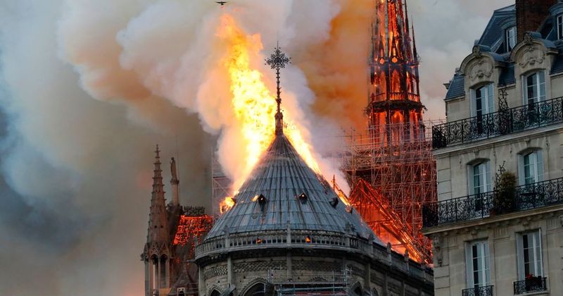 Notre Dame Cathedral was 'incredibly flammable' because of all-wood frame made from 1,300 trees