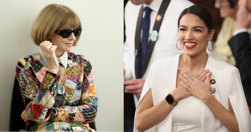 People should stop talking about Alexandria Ocasio-Cortez's looks, says Anna Wintour: 'Focus on what she has to say'