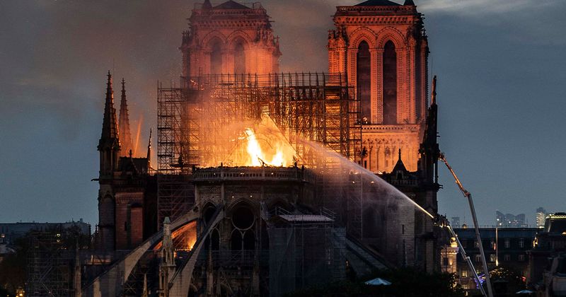 Chaplain formed human chain to save revered Crown of Thorns from being destroyed in Notre Dame fire
