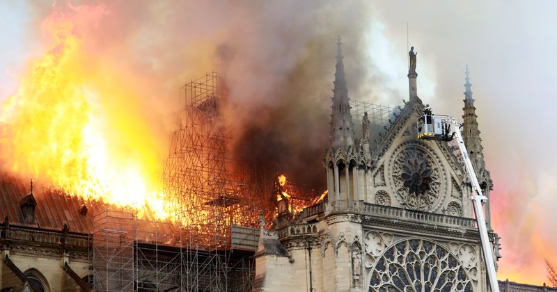 Notre Dame staff could not find the fire for 23 MINUTES after the first alarm rang out delaying arrival of firefighters