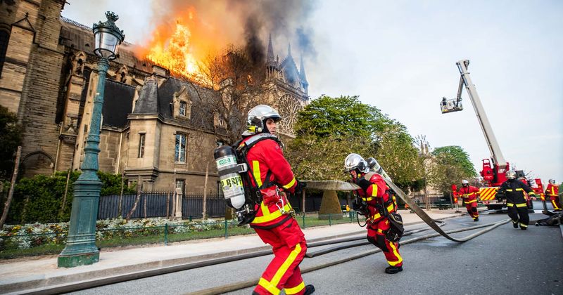 Notre Dame staff could not find the fire for 23 MINUTES after the first alarm rang out delaying arrival of firefighters