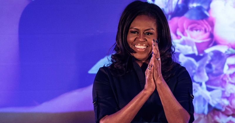Michelle Obama slammed for 'insensitive' remark comparing Donald Trump to a 'divorced dad'