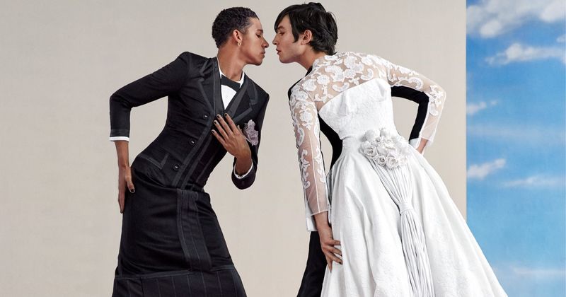 Keiynan Lonsdale and Ezra Miller's campy gender-bending photoshoot is a victory for the queer community