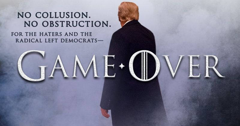 Trump's critics use 'Game of Thrones' memes to taunt him after Mueller report is made public