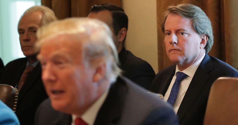 How Don McGahn's one act of defiance saved the Donald Trump presidency from imploding