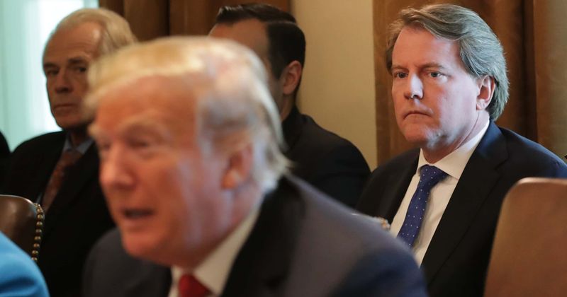 How Don McGahn's one act of defiance saved the Donald Trump presidency from imploding