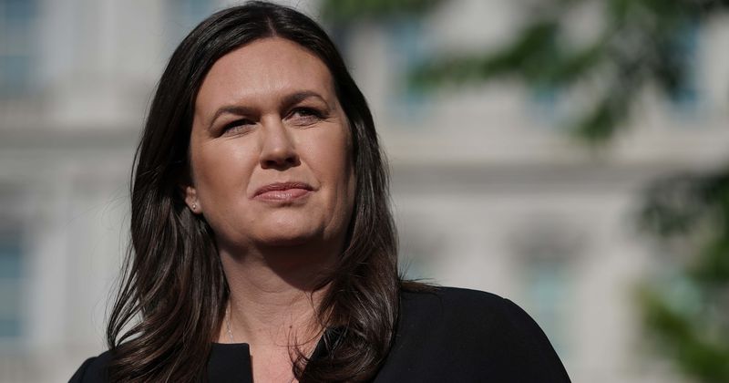 Sarah Sanders lied to the press about FBI chief James Comey's firing, says Mueller report