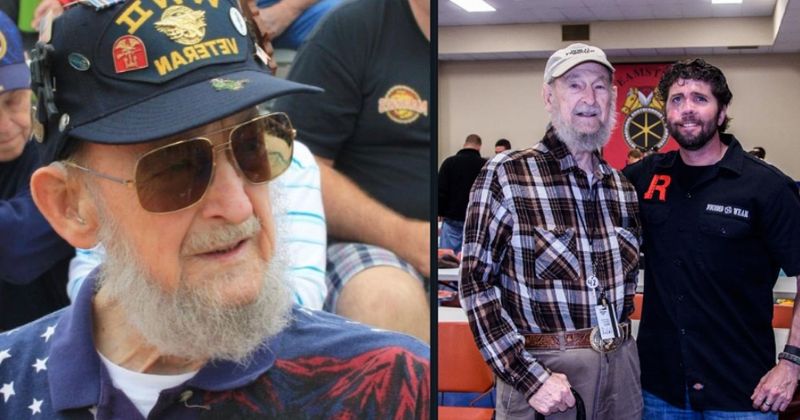 Bill Dawson, the only living member of the original Navy SEAL team, celebrates 94th birthday