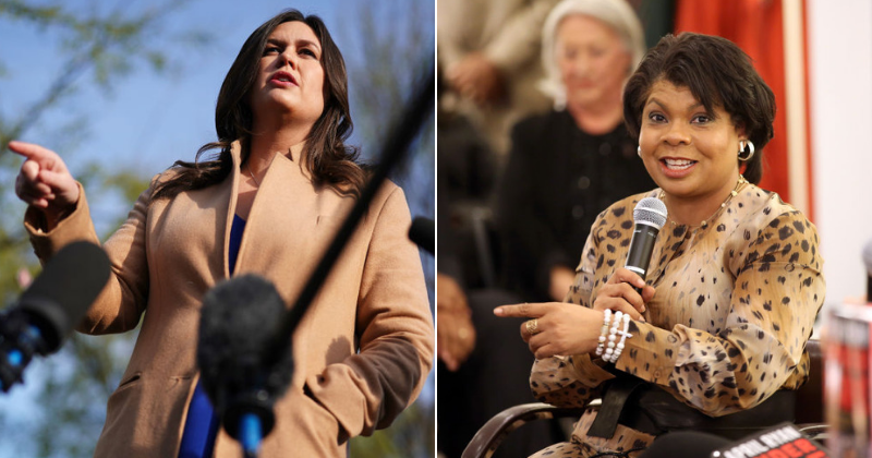 Sarah Sanders says CNN's April Ryan hit a 'new low' after calling for her to be 'decapitated'