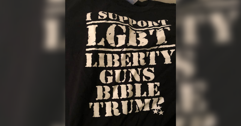 BBQ food truck owner slammed for advertising t-shirts twisting the LGBTQ acronym