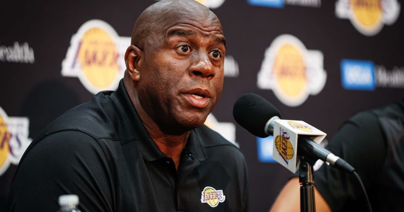 Magic Johnson resigned from LA Lakers after he was 'accidentally copied on emails' criticizing his performance