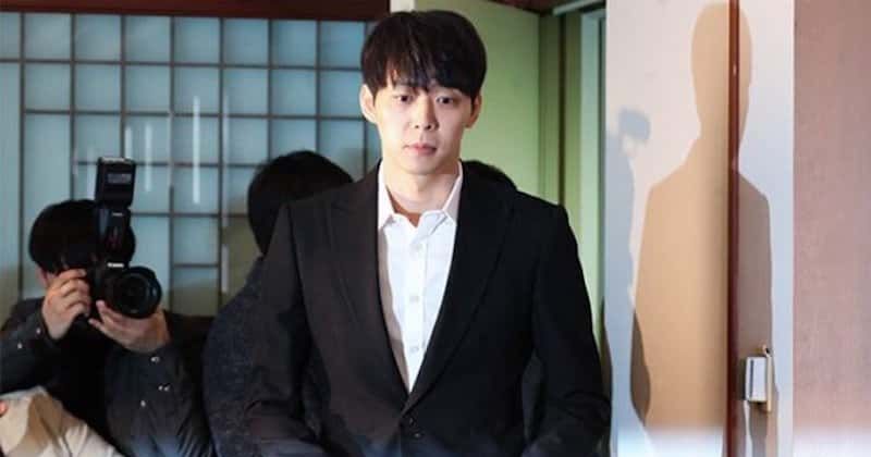 South Korean actor Park Yoo-chun arrested after testing positive for drug use and 'concerns of destroying evidence'