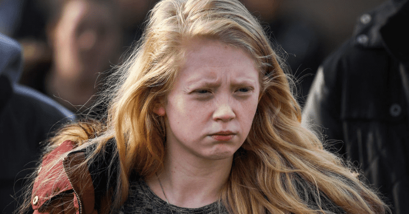 Alesha MacPhail's mother puts up a brave front as she marches in honor of her daughter