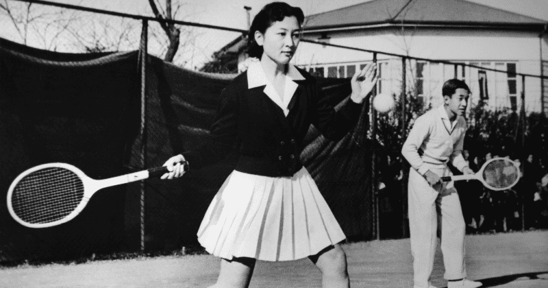 Emperor Akihito's "love match" with Michiko Shoda won over Japan and created the modern image of the royal family