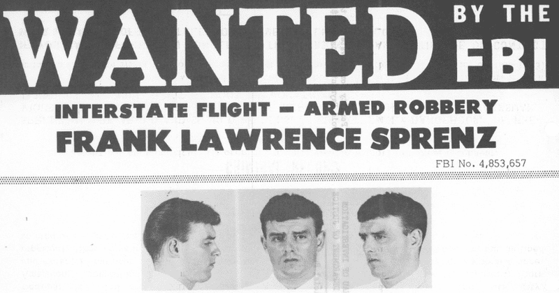 How a cow helped the FBI capture the elusive thief Frank Sprenz, aka The Flying Robber, 60 years ago
