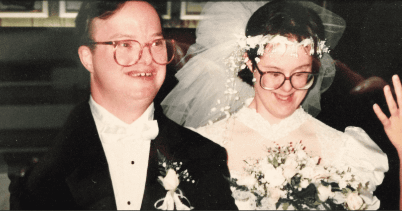 'World's longest Down syndrome marriage' ends after 25 years as husband dies at the age of 56