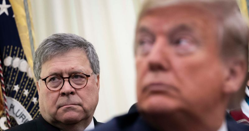 Attorney General William Barr says it's 'not a crime' for Trump to ask his aide to lie for him