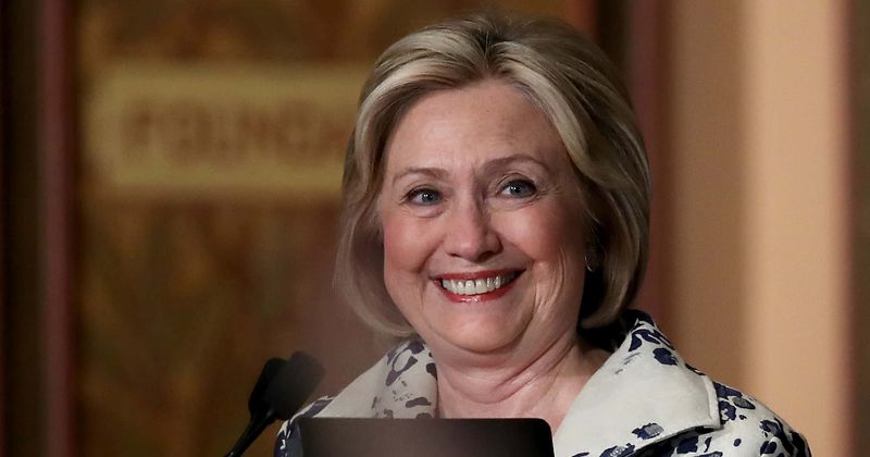 Hillary Clinton says she's 'living rent-free inside of Donald Trump's brain'