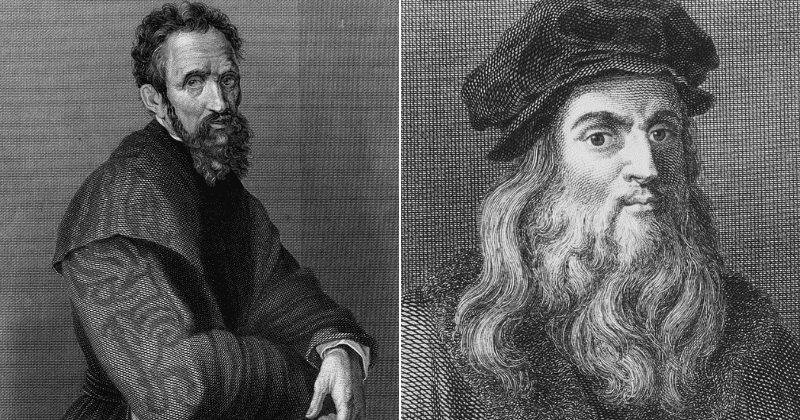 500 years after Leonardo Da Vinci's death, here's looking at his feud with Michelangelo