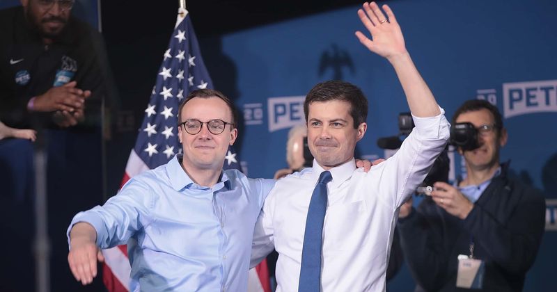 Pete Buttigieg and husband Chasten Glezman appear on Time cover as "First Family"