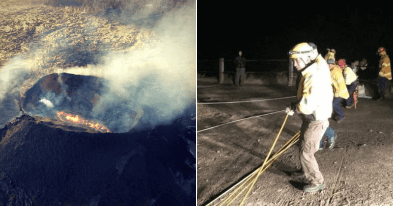 US soldier miraculously survives 70 feet fall into Hawaii's Kilauea volcano