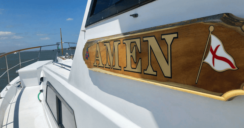 Two Florida teens stranded at sea rescued by boat named 'Amen' after they prayed to God to send help