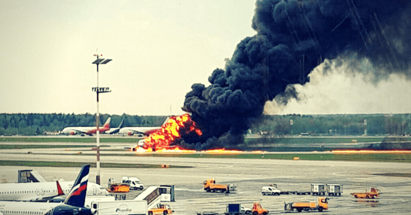 Moscow plane inferno survivor accused of blocking others from escaping by retrieving luggage