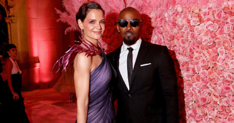 Jamie Foxx and Katie Holmes make their debut appearance together at Met Gala 2019