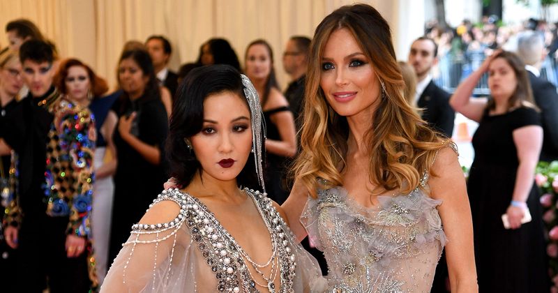 Georgina Chapman makes her first red carpet appearance at the Met Gala after Harvey Weinstein scandal