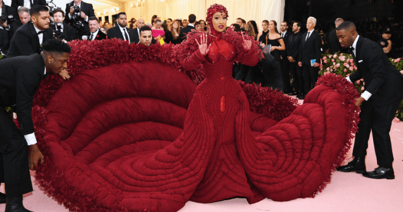 Met Gala 2019: Cardi B bleeds style on the red carpet in celebration of the 'female form'
