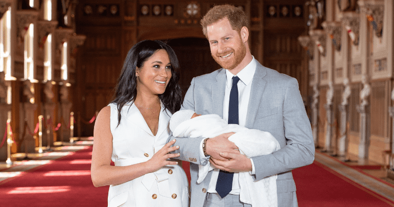 First photos of Prince Harry and Meghan Markle's royal baby spark cute alert