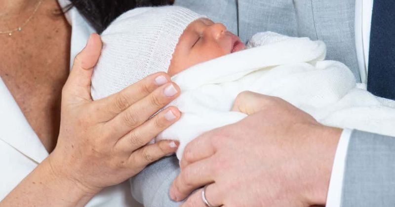 Prince Harry's 'two weeks' slip up sparks theory that Baby Archie was born a fortnight ago