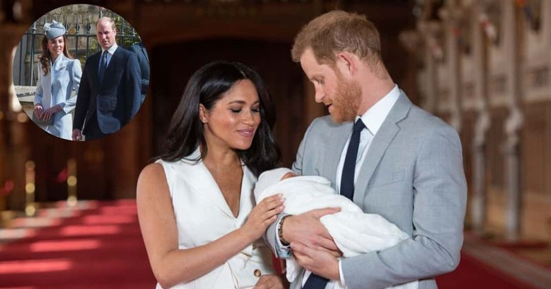 Baby Archie introduced as Prince William and Kate Middleton's new son after royal family website goofs up
