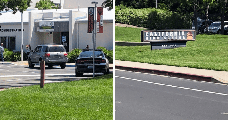Graffiti drawn in California High School bathroom threatened a shooting on campus on May 9