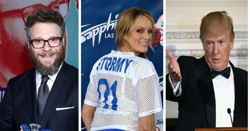 Stormy Daniels's affair with Trump isn't news to Seth Rogen, he says he knew it for years