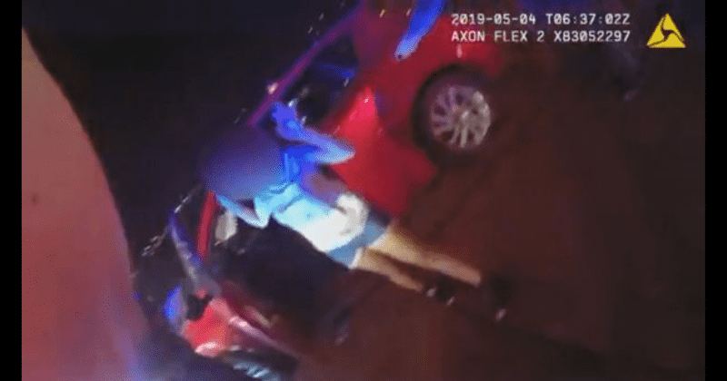 Drunk 12-year-old girl steals grandfather's car, leads cops on high-speed chase before crashing into speed limit sign