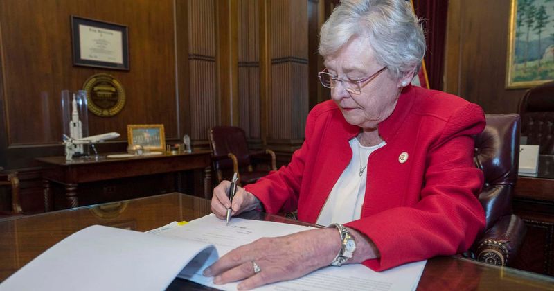 Alabama Gov. Kay Ivey, who signed the abortion bill, has a long history of pushing conservative agenda