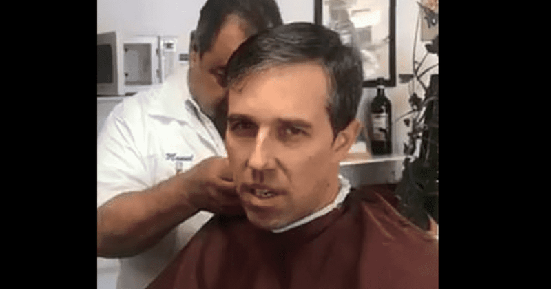 Democratic presidential candidate Beto O'Rourke ridiculed for broadcasting haircut and back massage online