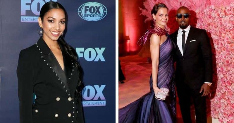 Jamie Foxx's daughter Corinne says Katie Holmes and her dad make a 'really great couple'