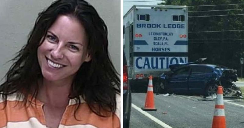 Woman who smiled for mugshot after DUI crash that killed 60-year-old woman cries as she is sentenced to 11 years in prison
