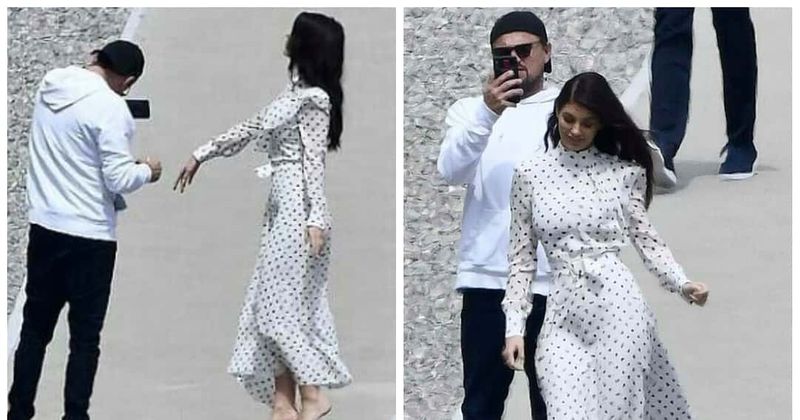 Leonardo DiCaprio seen taking pictures of girlfriend Camila Morrone, 21, during rare outing together at Cannes 2019