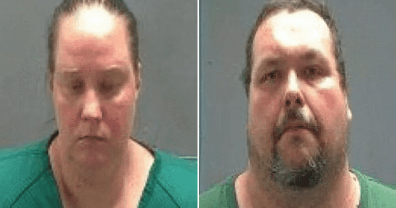 Louisiana couple charged after locking autistic woman in cage, covering her in feces and forcing her to eat dead mother's ashes