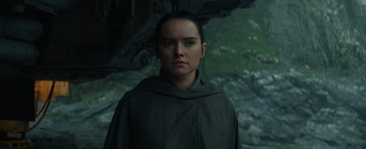Daisy Ridley as Rey in 'The Force Awakens' (Twitter)