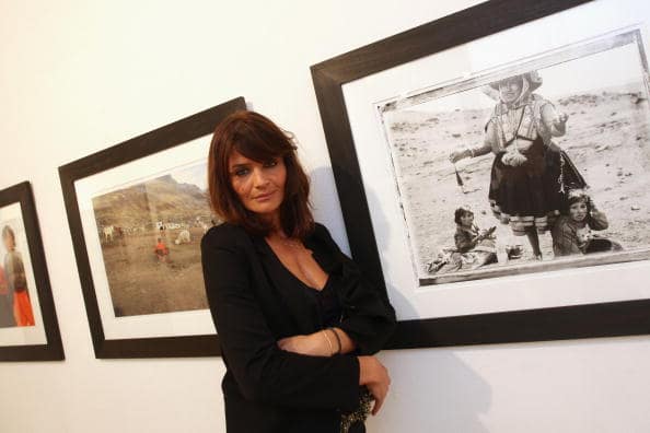 Helena Christensen launches her photographic exhibition 'Meltdown' at Proud Gallery Central on November 18, 2009 in London, England. (Photo by Dan Kitwood/Getty Images)