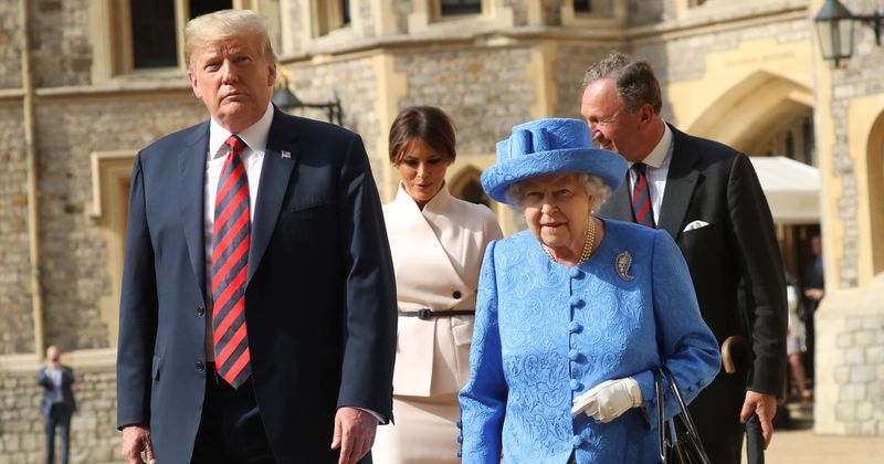 Trump boasts of his amazing chemistry with the Queen, denies fist-bumping her: 'We had a great time together'