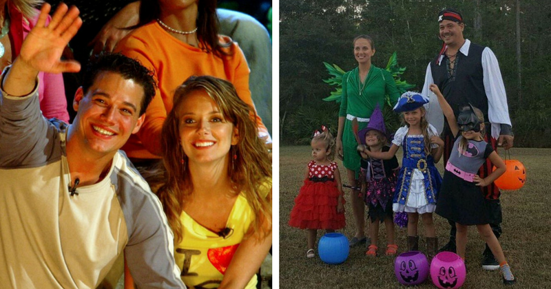 (L) Rob Mariano and Amber Brkich then, (R) Rob Mariano and Amber Brkich now (Twitter and Instagram)