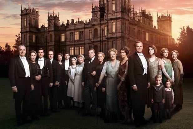 The cast of 'Downton Abbey' (Twitter)