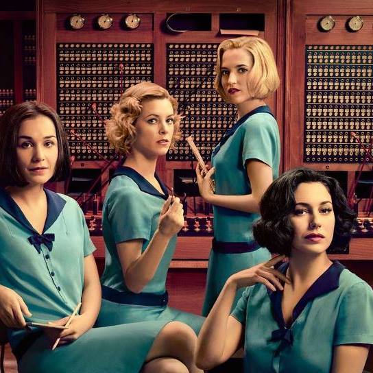 The cast of 'Cable Girls' (Facebook)